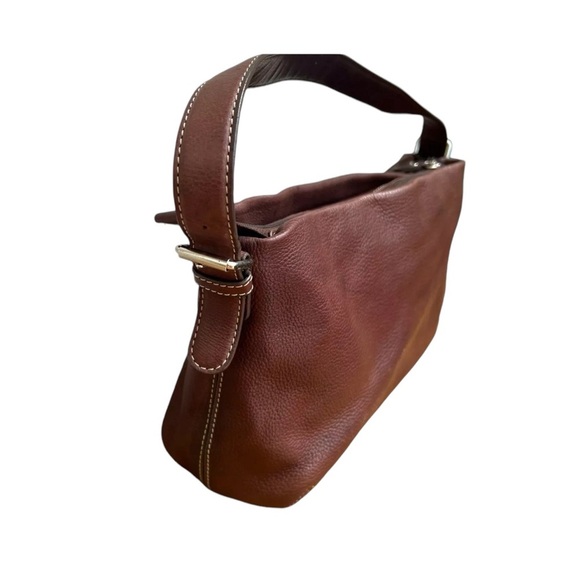 Fossil Pebbled Leather Single Adjustable Strap Shoulder Handbag - Picture 3 of 7